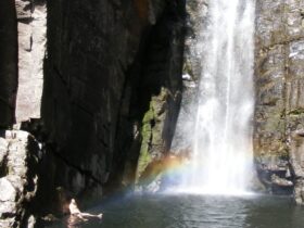 Cachoeira na Serra do Cipó