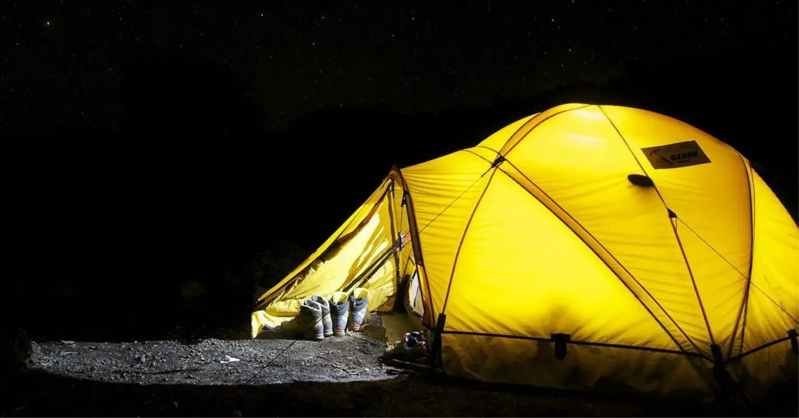 Barraca para acampamento